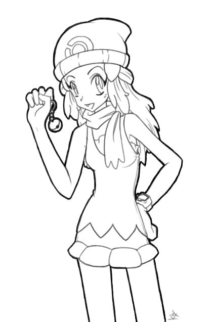 Pokemon Trainer Coloring Pages At Free Printable