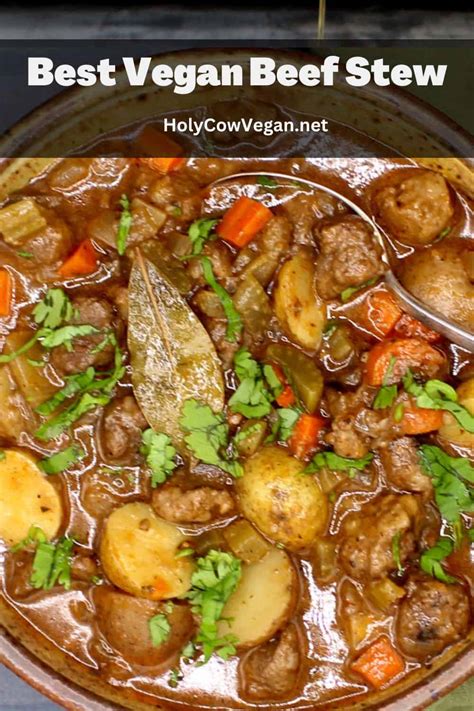 Vegan Beef Stew Holy Cow Vegan Doctor Woao