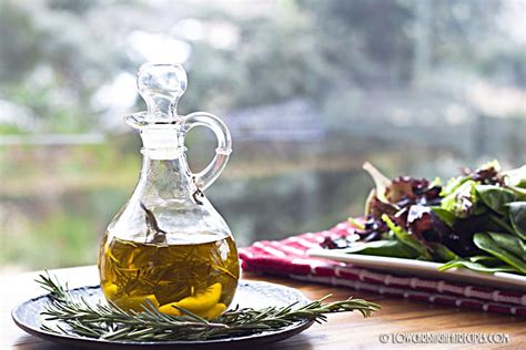 How To Make Garlic Infused Olive Oil With A Hint Of Rosemary Recipe