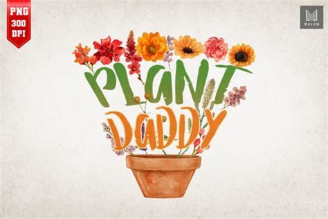 Plant Daddy Funny Gardening Dad T Graphic By Mulew · Creative Fabrica