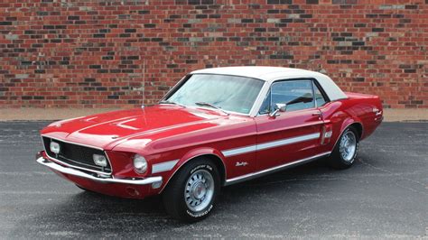 1968 Ford Mustang GT/CS Coupe for Sale at Auction - Mecum Auctions