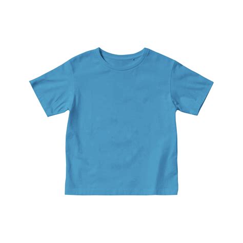 Deep Blue Kids T Shirt Mockup Short Sleeve Png 10883925 Png