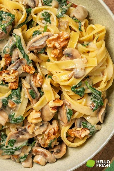 Tagliatelle Sauce Au Bleu D Auvergne Recette Hellofresh Recette