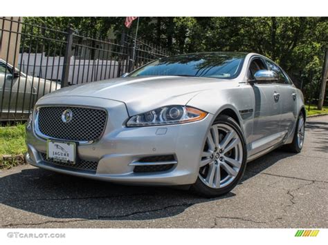 Rhodium Silver Metallic Jaguar Xj Xjl Portfolio Photo