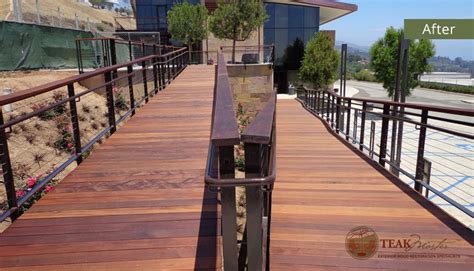 Ipe Deck Restoration in Los Angeles, CA | Teak Master