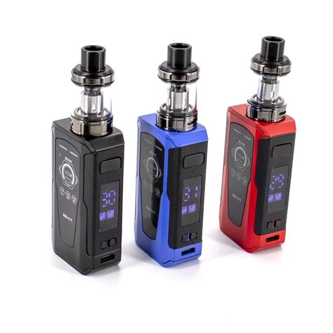 E Cigarette W Box Mod Vape Kit Build In Mah Batterie Ml Pr