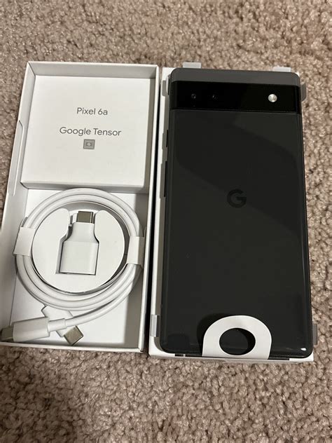 Google Pixel 6a 128 GB Charcoal Unlocked St John S Institute