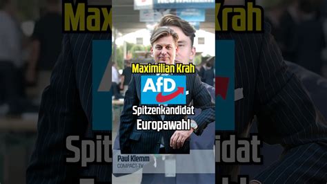 Maximilian Krah Afd Spitzenkandidat Europawahl Maximiliankrah Afd