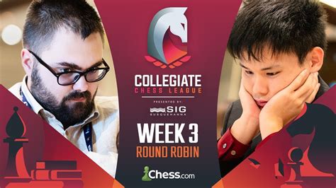 Collegiate Chess League Fall Week Chess Comes To Universities