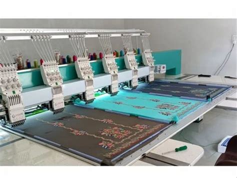 Head Computerized Embroidery Machine At Multi Head