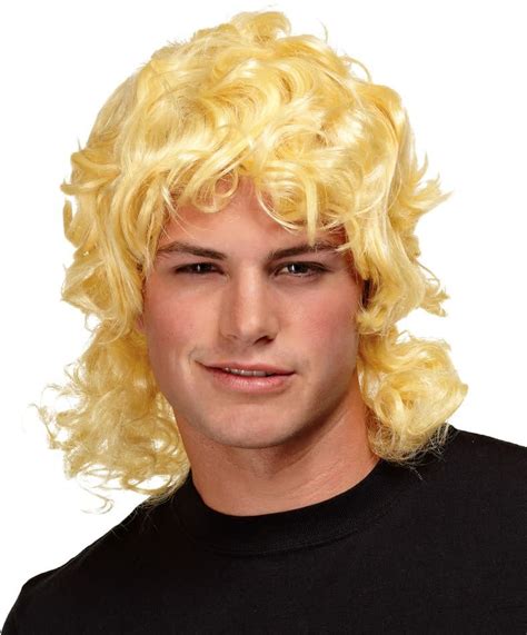 Mullet Wig Blonde For Men Scostumes