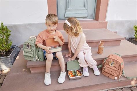 LÄSSIG Boîte à goûter en inox Adventure Tipi 3 ans Halte Terre