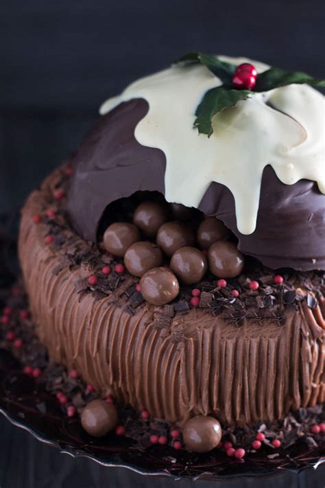 Chocolate Christmas Cake Smash Cake