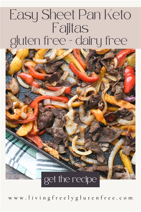 Easy Sheet Pan Fajitas Paleo Living Freely Gluten Free