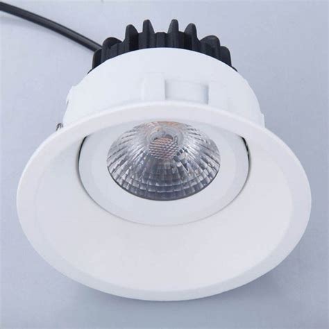 Good Quality Aluminum Fixed Round Shape Recessed Anti Glare IP54 LED