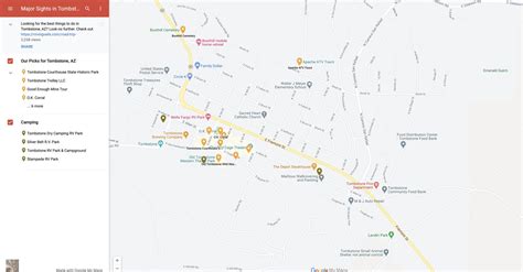 Tombstone Livery Camp Map