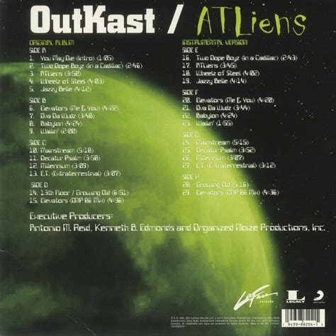 Outkast Atliens Th Anniversary Deluxe Edition Vinyl At Juno Records