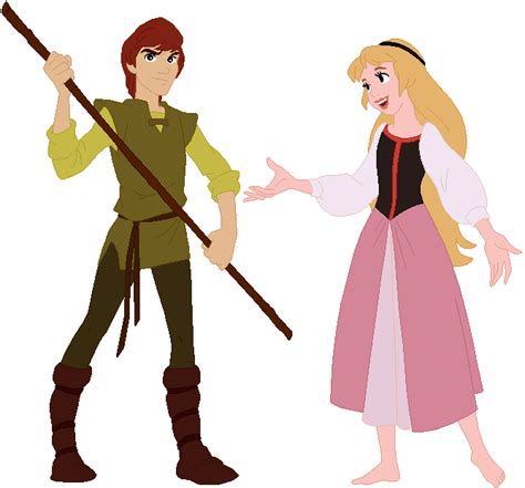 Taran and Eilonwy by ChipmunkRaccoonOz on DeviantArt