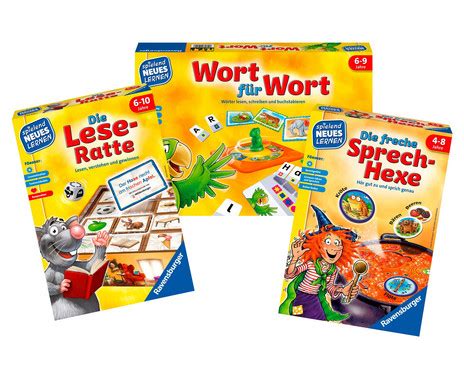 Ravensburger Lernspiele Set Sprache Lesen BETZOLD