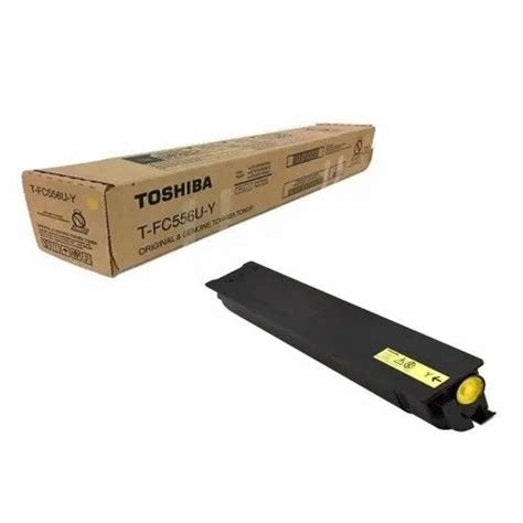 Yellow Ink Toshiba T FC556U E Studio Toner Cartridge For Printer At Rs