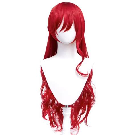 Honkai Star Rail Himeko Red Cosplay Wig Gcosplay