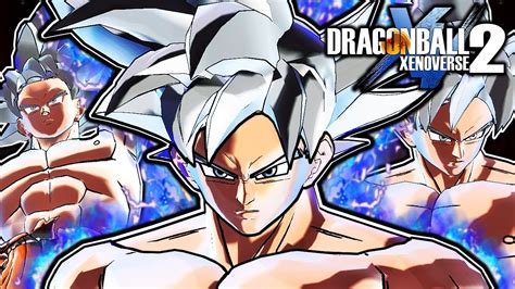 Dragon Ball Xenoverse 2 Pc Perfect Mastered Ultra Instinct Goku Dlc Mod Gameplay Silver Hair