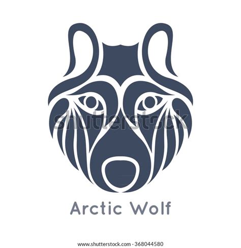 Arctic Wolf Logo Vector Stock Vector (Royalty Free) 368044580 ...