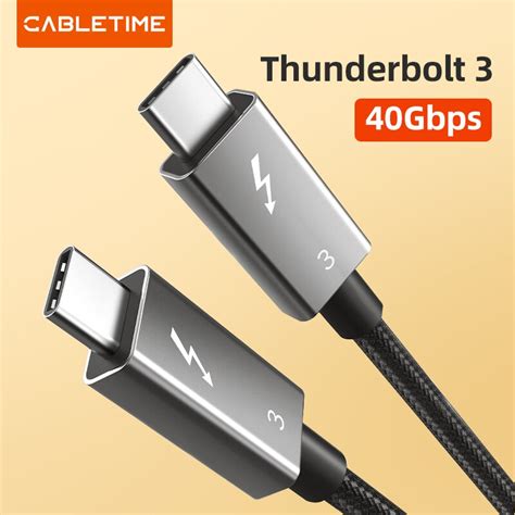 C Ble Usb Type C Vers Usb C Pd W Thunderbolt Gbps Pour Macbook