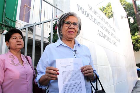 Presenta La Regidora Gloria Sierra Ante La Pgr Dos Denuncias Contra El Gobierno Municipal El