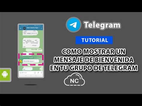 COMO MOSTRAR UN MENSAJE DE BIENVENIDA EN TU GRUPO DE TELEGRAM YouTube