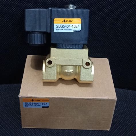 Jual Solenoid Valve Emc Slg E High Pressure Bar Kg Drat