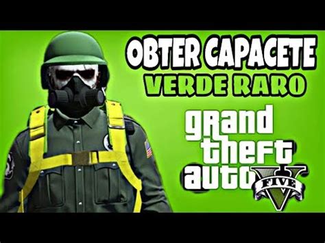 Gta V Capacete Bal Stico Verde Raro Xbox One Ps Youtube