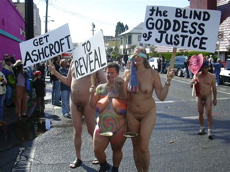 Porn Image Nude Protest