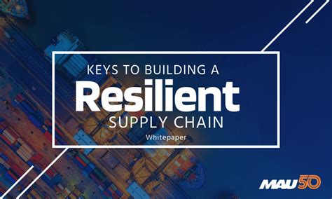 Keys To Building A Resilient Supply Chain In Mau