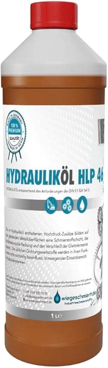 Hydraulic Oil HLP 46 ISO VG 46 According To DIN 51524 Part 2 1 Litre