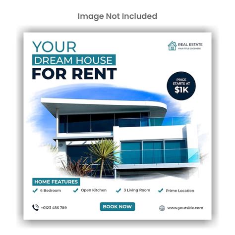 Premium Psd House Rent Social Media Or Instagram Post Template Design