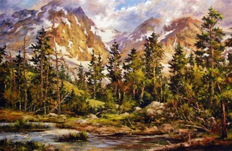 Alaskan Wilderness - Denali Painting by Gary Shepard | Fine Art America