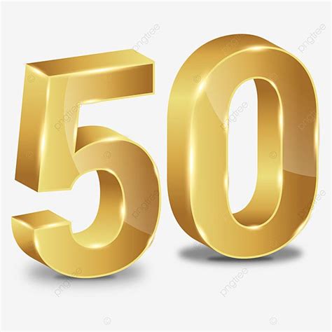 The Number Fifty Five In Gold On A White Background Font Numbers