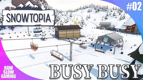 Snowtopia Early Access Crater Lake Ski Resort Tycoon Gondola