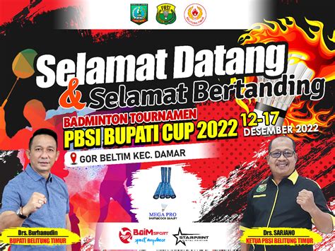 Tingkatkan Gairah Bulutangkis Pbsi Beltim Gelar Turnamen Bupati Cup