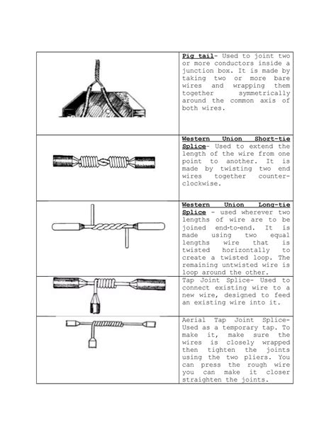 Studocu Upload 5 Wire Splicing Pig Tail Used To Joint Two Or More