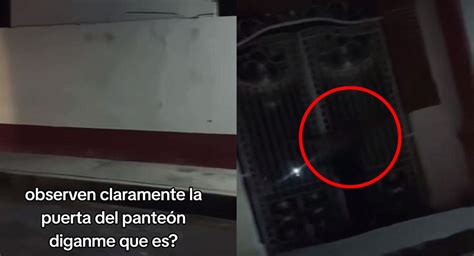 Experiencia paranormal captan en video extraña figura crucificada en