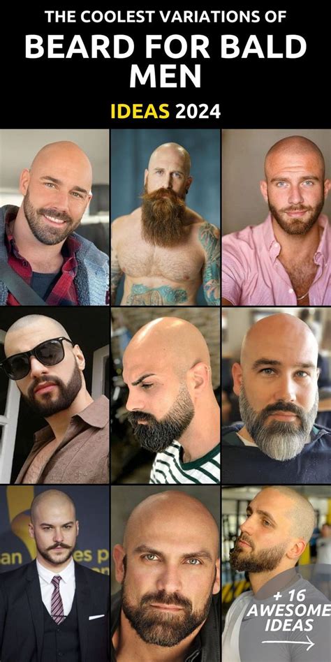 Embrace Your Baldness Beard Styles For Bald Men In 2024 Discover Your Best Look In 2024