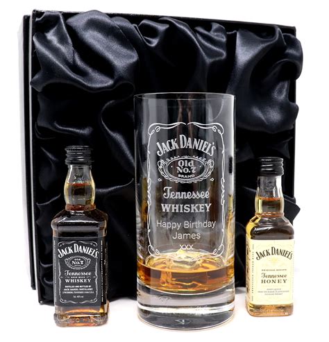 Buy Personalised Premium Highball & Miniature - Jack Daniels Label ...