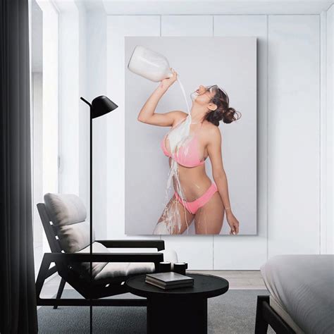 GAUSKY Mia Khalifa Sexy Model Pornstar Actress Canvas Wall Art Posters