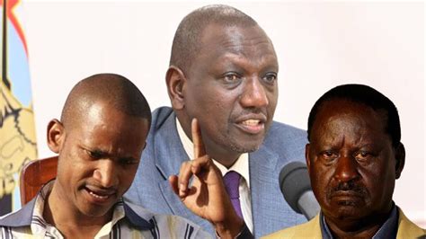 Mwenye Anafuata Ruto Hana Akili Angry Babu Owino Destroy Raila For