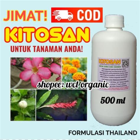 Kitosan Chitosan Ml Untuk Pertanian Booster Tanaman Akar