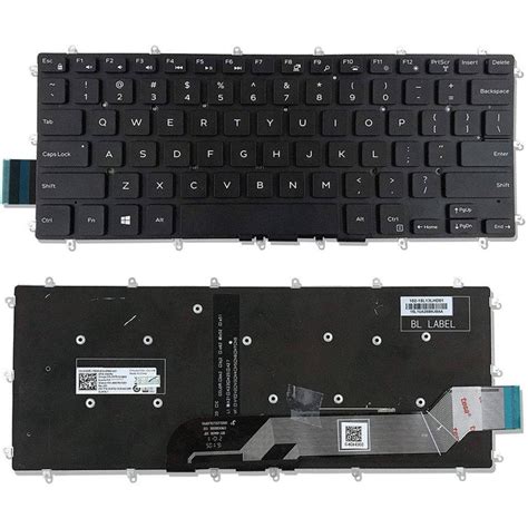 Dell Inspiron P69g P69g001 P74g P70g P83g P58f Keyboard Replacement Us Layout Polar Tech