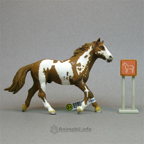 Schleich 13616 Pinto Stallion - Toy Animal Wiki