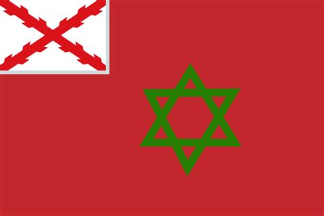 Flag of Morocco under protectorate of Habsburg Spain : r/vexillology